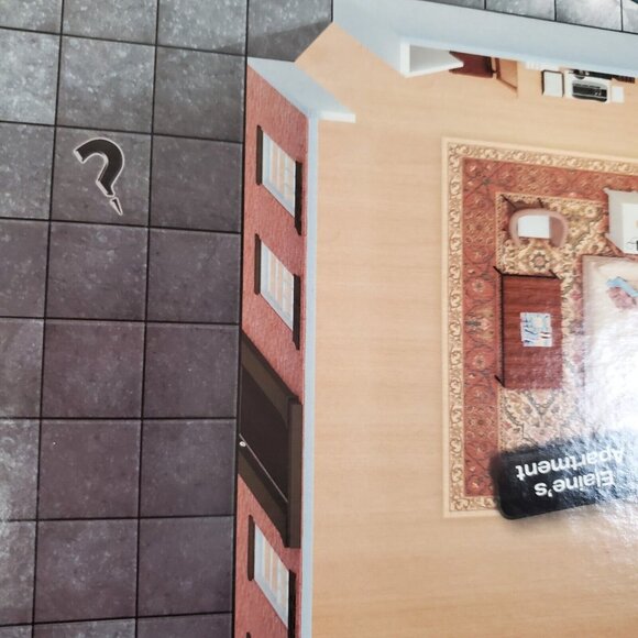 Seinfeld Clue Board Game Replacement Parts GAME BOARD Only 2009 USED - Picture 4 of 6